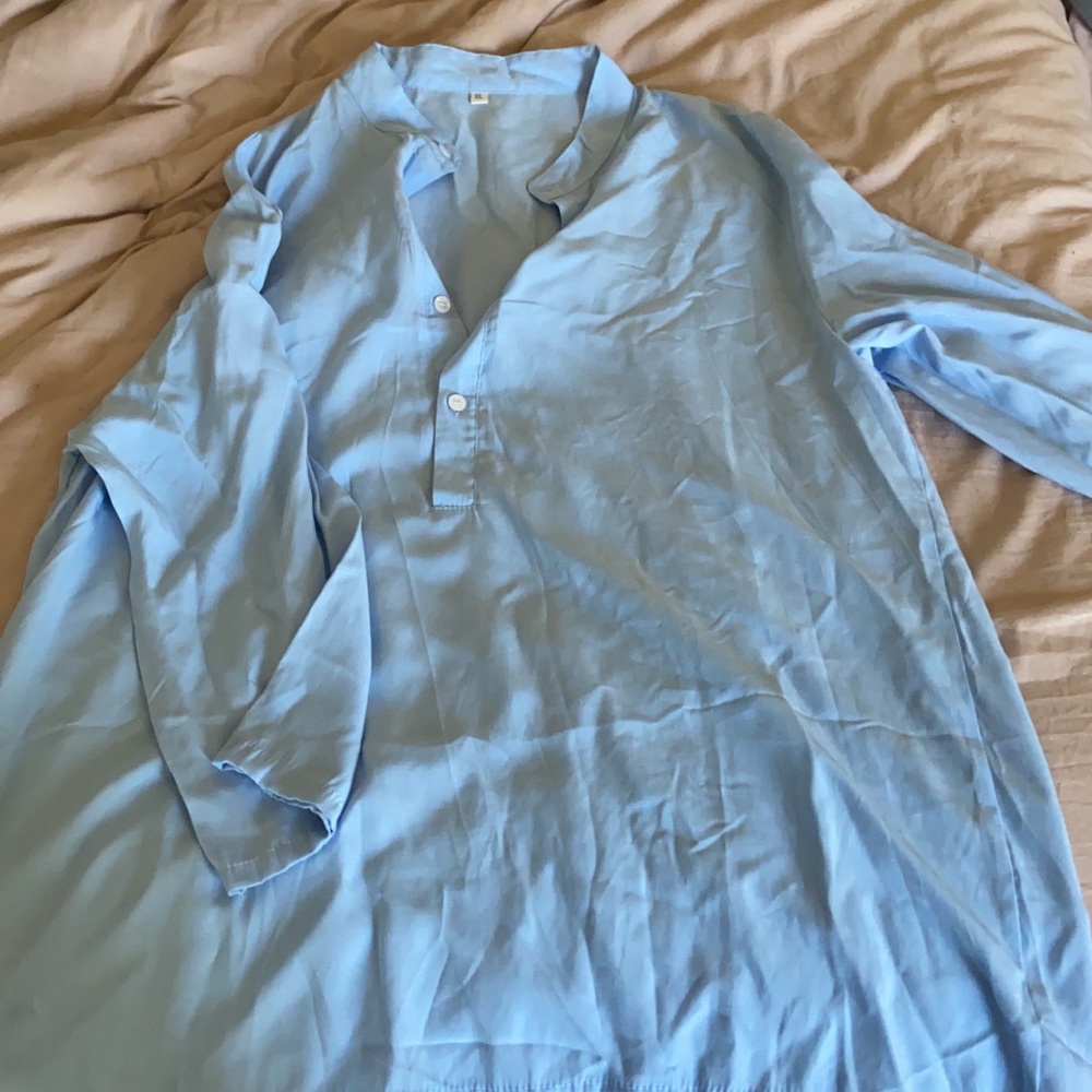 Blue XL blouse